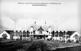 Falköpings Hantverks- och Industriförening. Officiella vykort över Industriutställningen i Falköping 1910. Industrihallen.