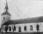 Floby kyrka. Detalj från större foto.