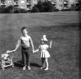 Stefan Johfur o Liselotte Roslundh i Grönelundsparken.