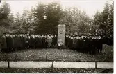 Planteringsförbundets park. En högtidsstund vid doktor A.P. Westerbergs minnessten.