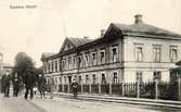 Rantens hotell. Järnvägshotellet, foto omkr. 1913.