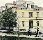 Stora villan, Vintersanatoriet (färglagd bild).