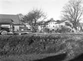 Kv. Guldsmeden. Storgatan 18. Foto fr. grundgrävningen 1957.