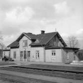 Gamla järnvägsstationen i Ställdalen.