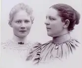 Anna Lundgren och Alb. Dimberg.(Ant. fr. O. Dimberg?)