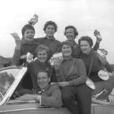 Rundtursflickorna.
20 augusti 1955