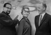 Bokafton I Gislöv 22/11-28/11-1964, till vänster Jan Öjwind Swahn, Bösa.