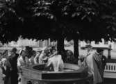 Fontänen vid Gamla Torg 23.9.1962, foto Leif Ljungberg.