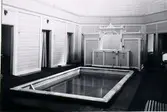 Mössebergs bad. Gamla Badhuset. Badbassängen i I:a klass herrbadet.