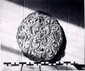 S:t Olofs kyrka. Undersökningen 1950-62. Ljusredskap.