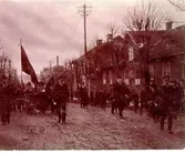Demonstrationståg på Trädgårdsgatan.