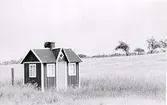 Kolonistuga i Tåstorpsområdet. Taget från nuvarande Vättnevägen. Foto från 1940-talet.