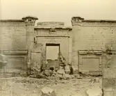 Tempelområdet Medinet Habu i Thebe, Egypten, 1891