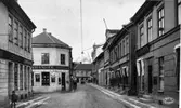 Storgatan innan Sparbanken byggdes.