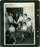 Fotoalbum, Johanna Brunssons vävskola.