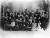 Skolfoto. Skolklass.