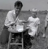 Utgrävningar vid Sörby - Störlinge med Ulf Erik Hagberg.