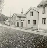 Del av Norra Långgatan i Kalmar 1957.