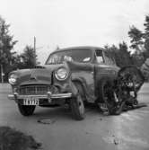 Bil-mc olycka i Adolfsberg.
31 augusti 1955.