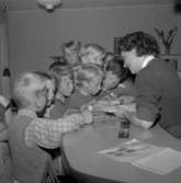 Biblioteksfilial på Norr.
7 september 1955.