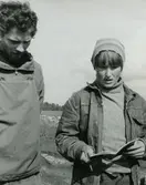 Från utgrävningar vid Hässleby, Öland.