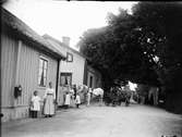 Kvarngatan norrut mot sjötullen, Östhammar, Uppland