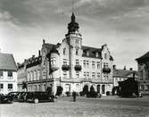 Stadshotellet fotograferat från Domkyrkan.