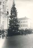 Torghandel i jultid vid Stortorget.