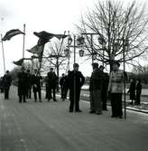 Kalmar brandkårs 40-årsjubileum den 1 januari 1946.