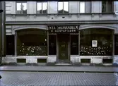Skoaffär på Kaggensgatan, 1935.