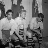 Fotboll, Rynninge-Kumla.
12 september 1955.