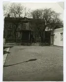 Västra Sjögatan i Kalmar med Thernströmska huset.