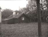 Moster Emmas skola på Ängö, stugan revs i juli 1940. Gripgatan 22.