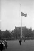 Korum på Samrealskolan I 7 och elever, januari 1940, 14472.