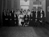 Brudparet Andersson Centralhotellet 1942, 16023.