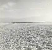 Ölandsfärja i bruten ränna Kalmar-Färjestaden.