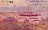 RMS Olympic i New Yorks hamn. 
Olympic började byggas 1908 och var klar 1910. Hon gjorde sin första resa i mitten av 1911. Under första världskriget användes hon för att trnsportera trupper. Efter kriget återvände hon till White star lines och användes åter som ett passagerarfartyg till och med 1934 då rederiet gick ihop med ett annat företag. 1935 såldes hon.