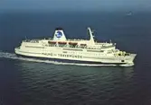 M/S Nils Dacke.
Malmö - Travemünde Linjen.