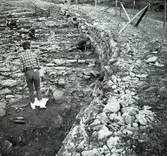 Från utgrävningarna av Eketorps borg.