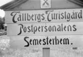 Tällbergs Turistgård Postpersonalens Semesterhem i Tällberg,
1956.
