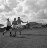 Fotboll ÖSK - Södertälje.
13 september 1955.