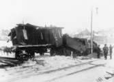 Järnvägsolyckan vid Hagalundstunneln annandag jul. 1916.