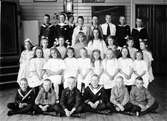 Östhammars folkskola, Lärarinna Maria Sjöqvist, Östhammar, Uppland