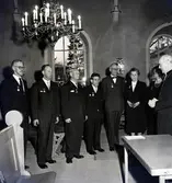 Biskop Malmeström, medaljutdelning 15/11 1959.