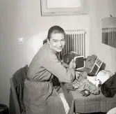 Teater, Klockmakarens dotter.

Medverkande: Britt Ångström, Åke Svensson, Liljan Bäck, Gerd Peters, Ingrid Lindström 27/10 1957.