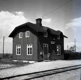 Alböke järnvägsstation.