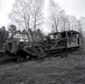 Rälsbussbrand i Böda.