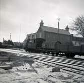 Borgholms järnvägsstation 1/2 1962.