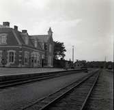 Från Borgholms stationshus 20/9 1961.