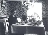 Tekla Maria Nordvall f. 1886 d. 1963. Fotot taget på 50-årsdagen.